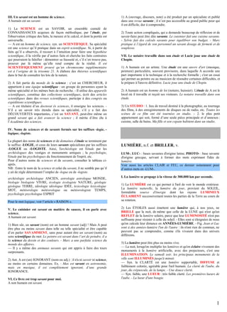 Germain, Picoche, Vocabulaire et enseignement