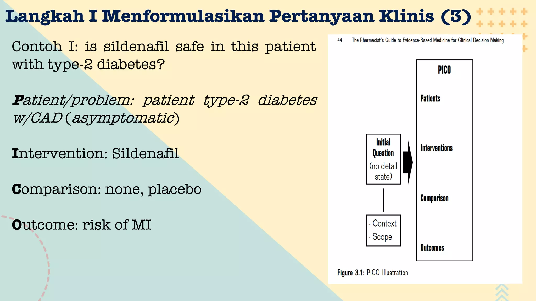 Penerapan EBM Pada Setting Komunitas (Fokus PICO Methode) | PDF
