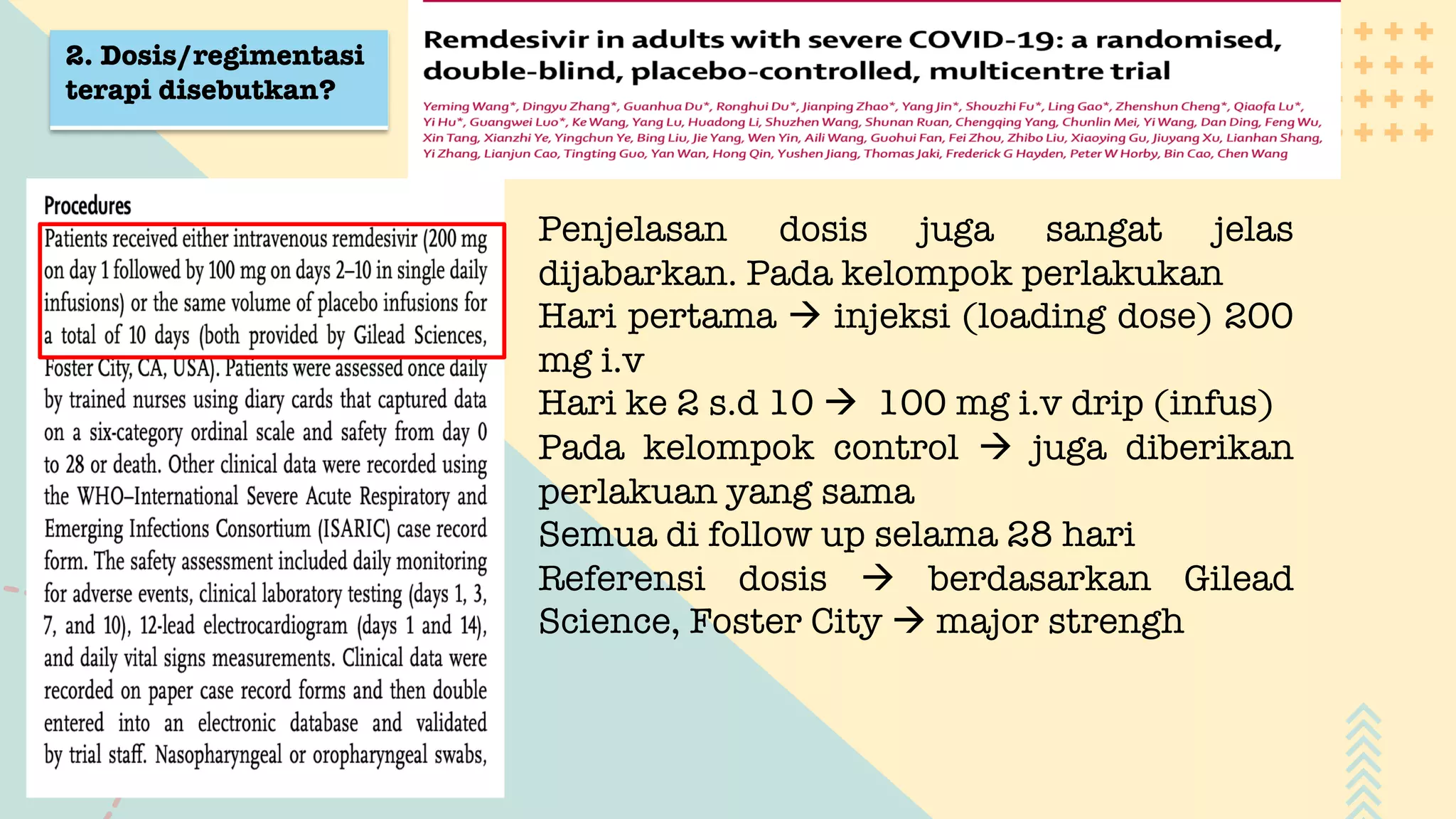 Penerapan EBM Pada Setting Komunitas (Fokus PICO Methode) | PDF
