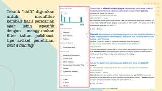 Penerapan EBM Pada Setting Komunitas (Fokus PICO Methode) | PDF