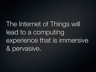 Picos, CloudOS, and Connecting Things