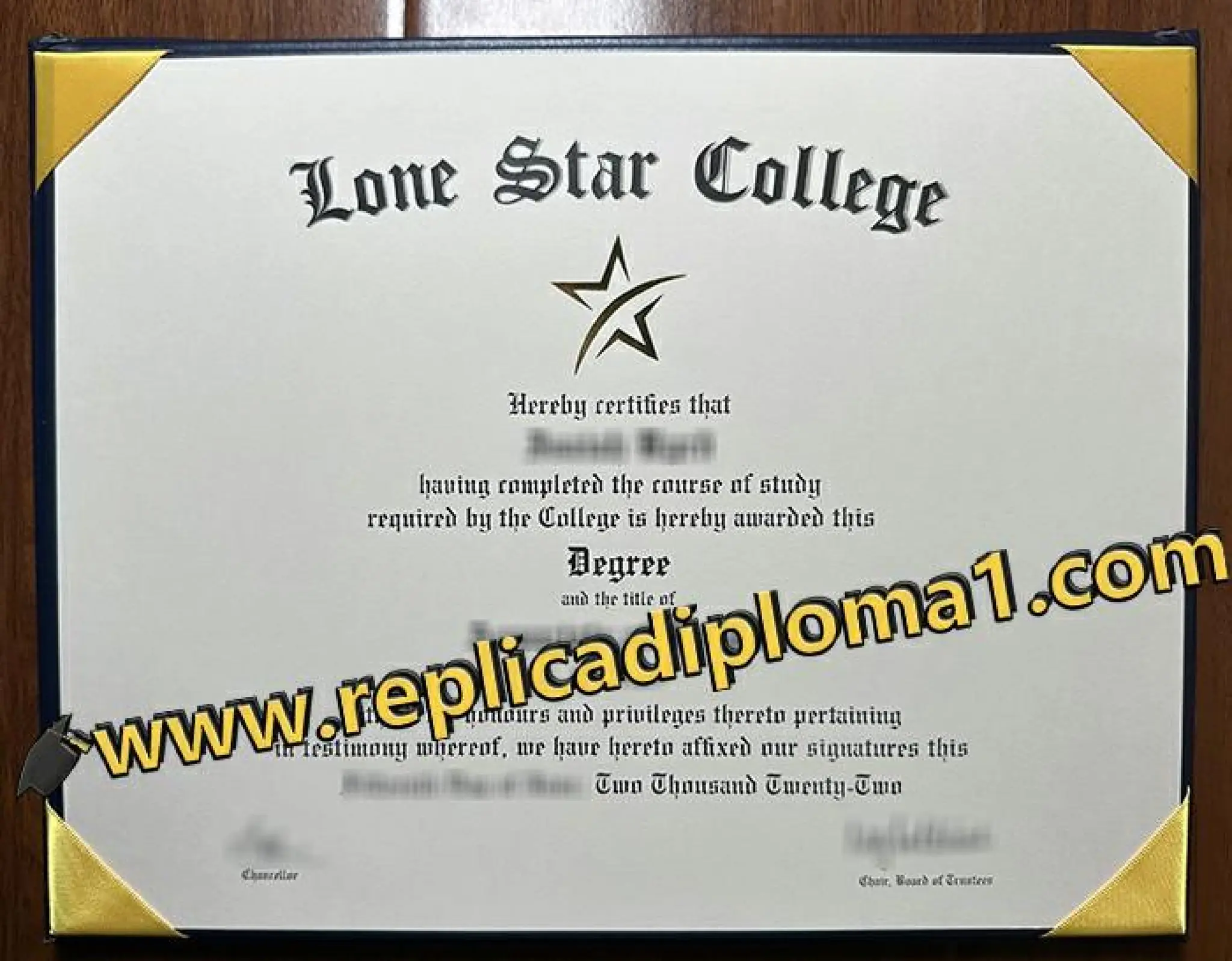 Where to create a fake Lone Star College diploma? Buy LSC degree PPT