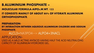 ANTACID INFORMATION | PPTX