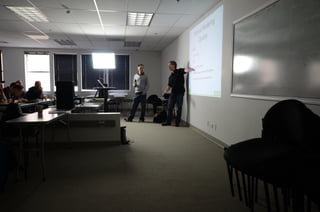 Pictures from "Learn about RenderScript" meetup at SF Android User Group