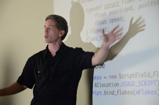 Pictures from "Learn about RenderScript" meetup at SF Android User Group
