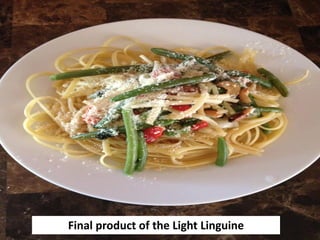 Final product of the Light Linguine
 