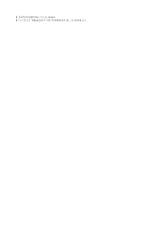 #¡È¤Ù(OÌG#¥ùÛ«¦nßdéã
#YlI`H#èåÇöC¢<É9%###$B#Ã;¸¼(ßPå#{c|
 