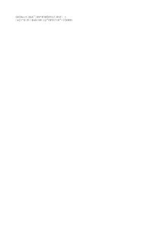 6#0#»:¤Þbß¯EN*#9#Ë#TóJ#OP <
&Ç>ºEð#áÀ÷¥#ïý°Ó#¶67I#°÷3Ì##M<
 