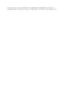 "0#¯4Ø1##±c#èþÓ.ð3Ú###5P¥#rm#QÈ#ÐkÍÒ¹#È#AÔ@ÅÚÏ#tÑ2ï#ºd
;Àä##Û#ÿ÷#Ö2'#ý|#ì#Ò èdÞù,ë"v##¨þâ#ô?#°##2jáÑ¦è#T#1#,}6J
 