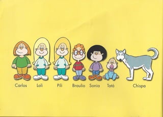 Bolechas contenedor amarillo con pictogramas arasaac