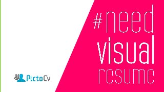 Create your Visual Resume with PictoCv today!