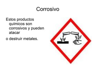 Estos productos pueden explotar al contacto con una