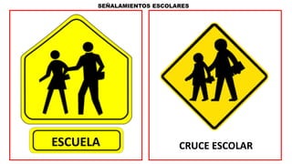 SEÑALAMIENTOS ESCOLARES
ESCUELA CRUCE ESCOLAR
 
