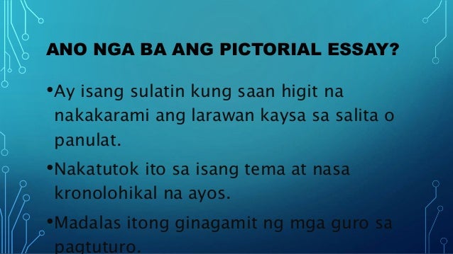 Example of photo essay about culture picture