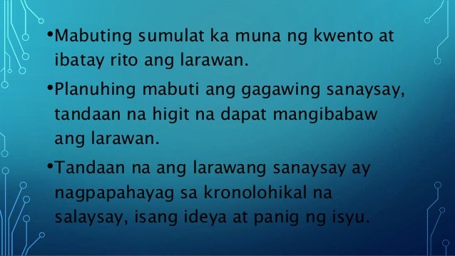 Pictorial writing image