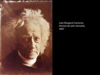 Julia Margaret Cameron,
Portrait de John Herschel,
1867

 