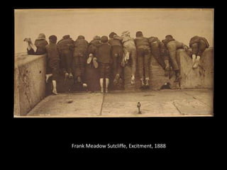 Frank Meadow Sutcliffe, Excitment, 1888

 