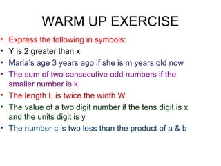 Pictorial models to problem solving | PPT