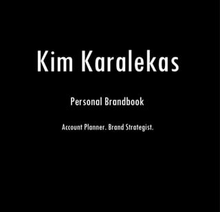 Personal Brandbook