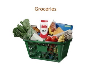 Groceries 