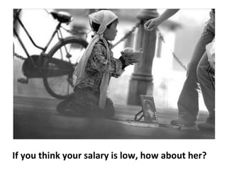 If you think your salary is low, how about her? 