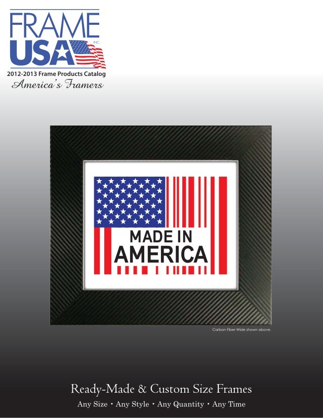 Picture Frames Catalog Frame USA