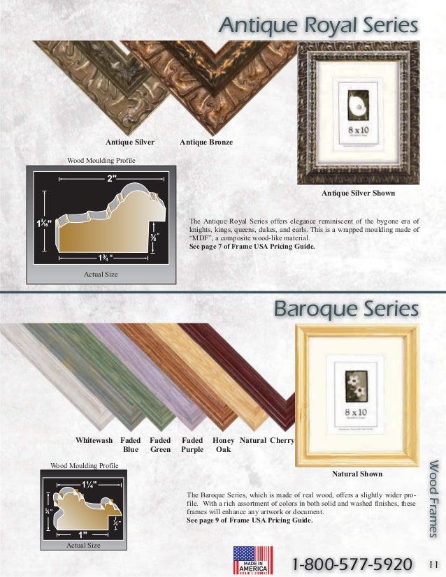 Picture Frames Catalog Frame USA