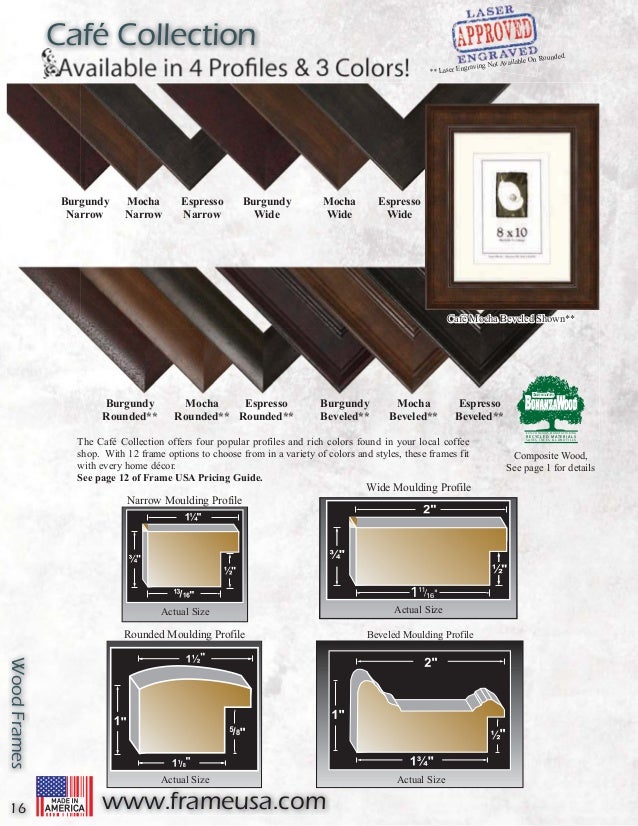 Picture Frames Catalog Frame USA