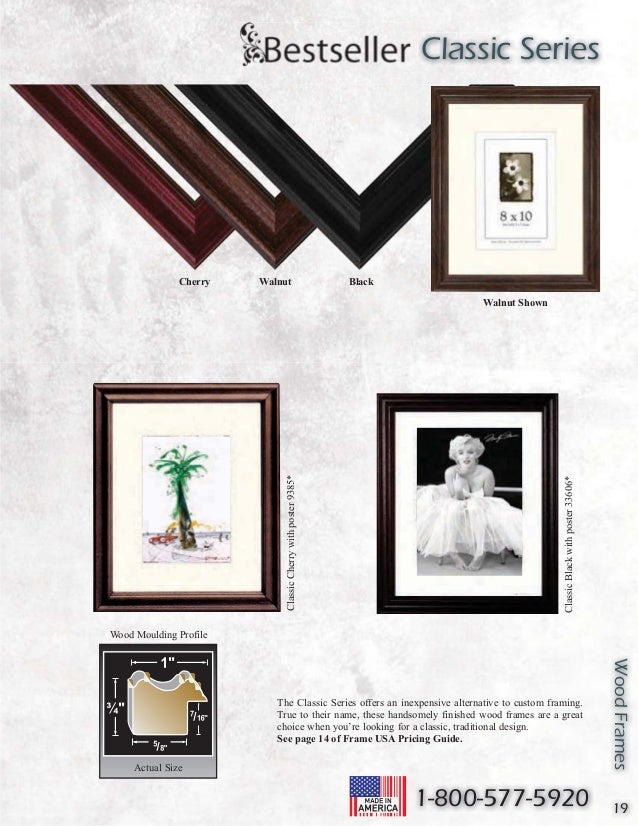 Picture Frames Catalog Frame USA