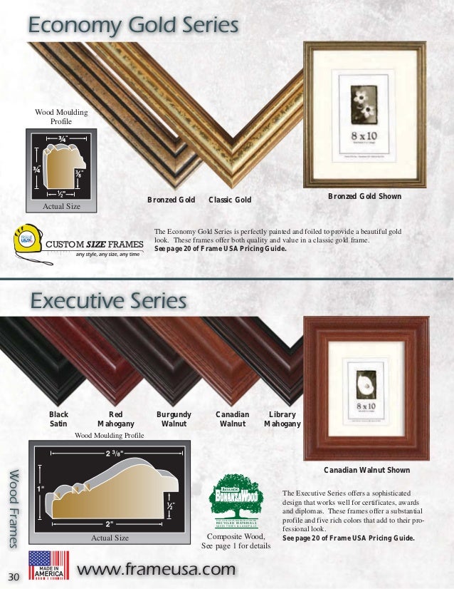 Picture Frames Catalog Frame USA