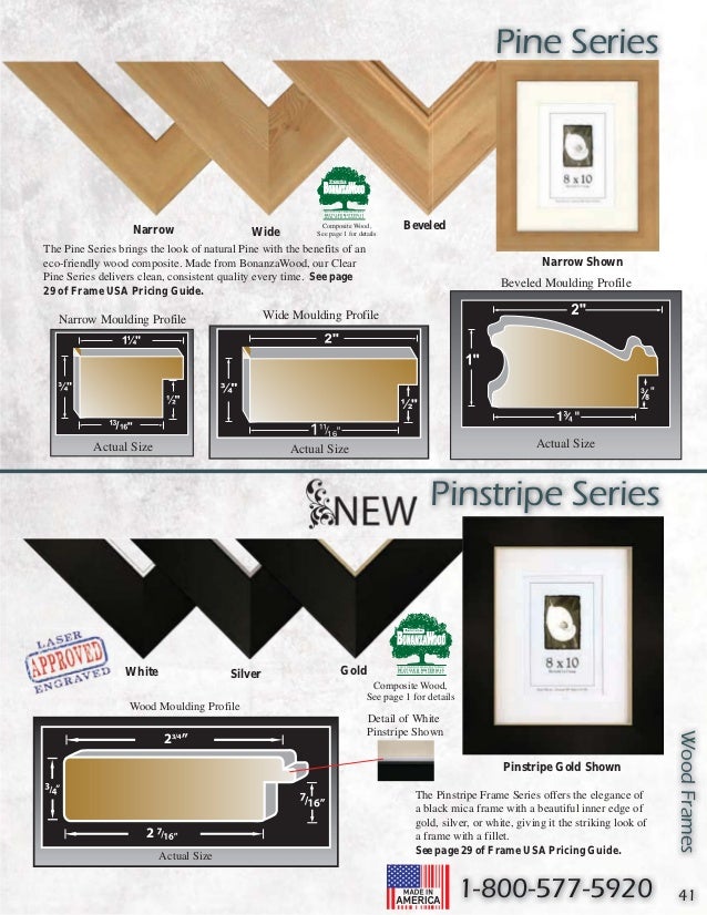 Picture Frames Catalog Frame USA
