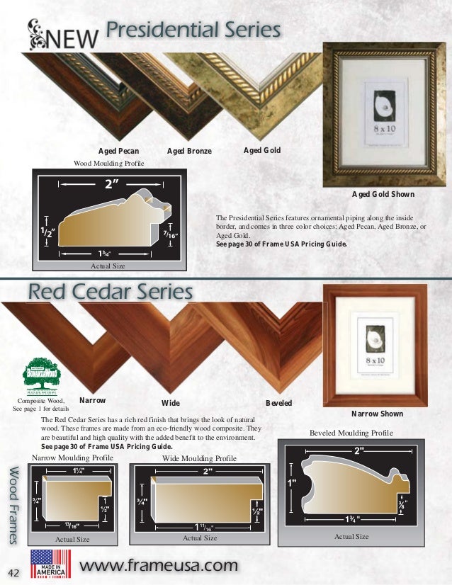 Picture Frames Catalog Frame USA