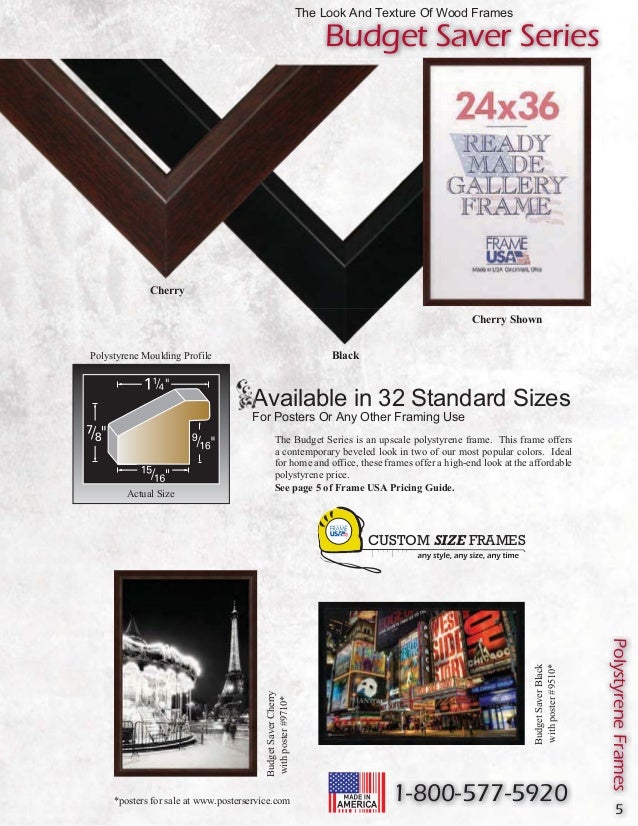 Picture Frames Catalog Frame USA