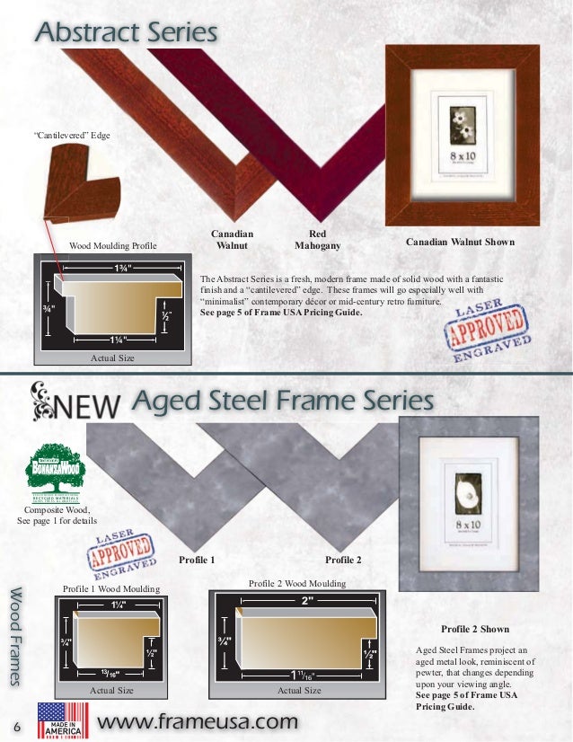 Picture Frames Catalog Frame USA