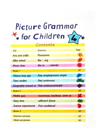 Picture grammar for children 4