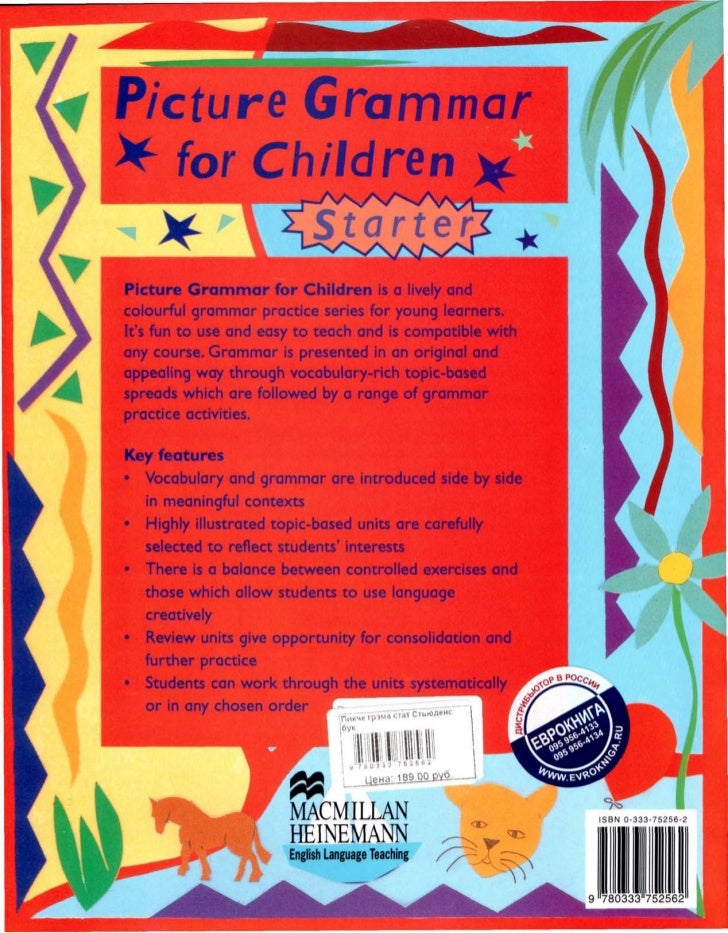 Picture grammar for children starter