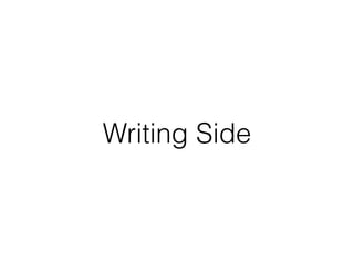 Writing Side
 