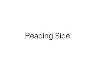 Reading Side
 