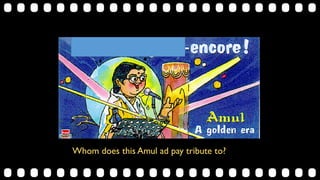 Whom does this Amul ad pay tribute to?
 