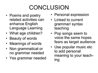 Picture poems | PPT