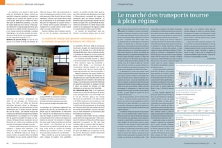 Mobilité durable | Véhicules électriques                                                                                                                         | Présent et futur


    Les chercheurs sont amenés à tester toutes         office de tampon. Mais cela augmenterait le          existent : la première consiste à faire appel au
sortes de techniques de charge, comme par
exemple la charge par impulsions : la batterie est
chargée par un courant très intense sur une
                                                       coût du chargement en courant continu. Il nous
                                                       reste beaucoup à faire du point de vue du déve-
                                                       loppement, d’autant qu’il existe encore assez
                                                                                                            bus CAN (Controller Area Network) qui sert déjà
                                                                                                            à l’interconnexion numérique des organes de
                                                                                                            commande dans les voitures modernes. La
                                                                                                                                                                 Le marché des transports tourne
courte durée, après quoi les cellules sont refroi-
dies avant de reprendre le processus. « Les tests
de charge rapide que nous menons à Risø pour-
                                                       peu de procédures et de technologies normali-
                                                       sées pour le chargement en courant continu. »
                                                       Ces normes seront pourtant nécessaires si le
                                                                                                            deuxième utilise la technologie dite des courants
                                                                                                            porteurs en ligne (CPL), qui permettrait de trans-
                                                                                                            mettre les informations en même temps que le
                                                                                                                                                                 à plein régime
ront déterminer si cette technique permet un gain      chargement en courant continu venait à géné-         courant en lui superposant des signaux à basse
de temps et un meilleur transfert de puissance, ou
si une charge continue est préférable », explique
Heike Barlag. « Les premiers résultats sont atten-
                                                       raliser sur le plan international.
                                                           Siemens collabore avec le secteur automo-
                                                       bile au sein de plusieurs commissions de
                                                                                                            ou à haute fréquence allant jusqu’à 30 MHz.
                                                                                                                Ce concept est actuellement testé par
                                                                                                            Siemens sur plusieurs projets, dont un lancé
                                                                                                                                                                 S   i c’est grâce au rail que les pionniers du XIXe siècle ont pu
                                                                                                                                                                     s’implanter sur l’ensemble du continent nord-américain,
                                                                                                                                                                 aujourd’hui, contrairement à l’Europe ou à la Chine, les Etats-
                                                                                                                                                                                                                                     mise en réseau, qui s’appuie sur des systèmes de sensorique,
                                                                                                                                                                                                                                     de télématique et de télécommunications, peut commencer
                                                                                                                                                                                                                                     par la création de services simples et efficaces, consistant par
                                                                                                                                                                                                                                                                                                                  domaine, grâce à son portefeuille complet allant des
                                                                                                                                                                                                                                                                                                                  solutions intelligentes en matière de production d’énergie,
                                                                                                                                                                                                                                                                                                                  d’infrastructures de transport et de technologies de recharge
dus pour la fin de l’année, et nous espérons attein-                                                                                                             Unis n’offrent guère d’alternative à l’avion comme moyen de         exemple à informer les automobilistes sur les parcs relais, les              des batteries, en passant par les systèmes informatiques dédiés.
dre une capacité de charge de 2 à 3 C. »                                                                                                                         transport sur les longues distances. Cependant, cela ne devrait     embouteillages et les horaires des trains en temps réel.                     Siemens conduit en outre des recherches dans le domaine
Maîtriser les pics de charge. En plus de leurs            La station de charge doit pouvoir communiquer avec                                                     pas durer : le président Barack Obama compte investir                   Tandis que l’Europe et les Etats-Unis s’attachent à                      de la motorisation électrique.
travaux sur la vitesse de charge des batteries, les       le système de gestion de la batterie du véhicule.                                                      13 milliards de dollars dans le développement du réseau ferré       moderniser leurs infrastructures et harmoniser les solutions, la                    La plupart des véhicules électriques circuleront en ville.
                                                                                                                                                                 américain, en particulier dans la construction de lignes à          Chine, l’Inde et les autres pays à forte croissance se lancent dans          Il ne s’agit donc pas seulement de développer les véhicules
                                                                                                            en septembre 2010 avec BMW et l’entreprise           grande vitesse. Le plan de relance du gouvernement américain        la construction de nouvelles infrastructures performantes.                   électriques, mais aussi de pouvoir les raccorder au réseau pour
                                                                                                            municipale chargée de l’approvisionnement            fournira 8 milliards de dollars de subventions, et les 5 autres     « Dans beaucoup de grandes villes asiatiques, la vitesse                     recharger les batteries. Pour cela, nous devrons mettre en place
                                                                                                            en eau et en énergie de la ville de Munich,          milliards seront alloués sur les cinq prochaines années. Une        moyenne du transport automobile est inférieure à 10 km/h »,                  des infrastructures durables, normalisées et adaptées au
                                                                                                            Stadtwerke München. Dans le cadre de ce projet,      étude menée récemment par Siemens s’est intéressée aux              souligne H-J. Grundmann. Le développement des réseaux                        marché de masse. Il s’agit au final de réorganiser et de
                                                                                                            un prototype de chargeur en courant continu est      bénéfices potentiels de ce programme de développement du            ferrés de transport en commun est donc un enjeu stratégique.                 coordonner les différents modes de transport – autrement dit,
                                                                                                            utilisé sur un modèle modifié de BMW Série 1.        ferroviaire. D’après cette étude, l’extension du réseau ferré       Siemens offre des solutions dans ce domaine. L’entreprise                    de faire de la « Complete Mobility » une réalité.
                                                                                                                 La troisième possibilité consiste à utiliser    pourrait créer jusqu’à 145 000 emplois dans les régions de          livrera ainsi un système ferroviaire clé en main à la ville de                                                                             Gitta Rohling
                                                                                                            une communication sans fil de type Bluetooth.        Los Angeles, Chicago, Orlando et Albany, et générer un chiffre      Delhi d’ici 2012, avec toutes les composantes requises : du
                                                                                                            « Nous explorons toutes les possibilités »,          d’affaires annuel de 19 milliards de dollars pour l’économie        matériel roulant aux solutions complètes
                                                                                                            déclare Heike Barlag. « La commission de             locale. L’étude s’est concentrée sur ces quatre métropoles car      d’électrification et de signalisation, en passant    Les infrastructures de transport par pays
                                                                                                            normalisation décidera laquelle sera finale-         elles sont considérées comme représentatives du pays en termes      par l’intégration système.
                                                                                                            ment utilisée, mais Siemens dispose déjà de          de taille, situation géographique et conditions économiques.            La Chine entend étendre son réseau ferré
                                                                                                                                                                                                                                                                                          2.5                                                                                                8
                                                                                                            l’expertise nécessaire aux trois technologies. »         Le développement du réseau ferré américain devrait              de 86 000 à 120 000 km, 10 % du réseau                            Nombre d’aéroports / 1 000 km2
                                                                                                                                                                                                                                                                                                                                                                                              7
                                                                                                                 Malgré l’importance des travaux réalisés sur    améliorer la productivité de l’économie en réduisant les temps      devant permettre une circulation à grande            2.0          Kilomètres de rail / 10 km2
                                                                                                                                                                                                                                                                                                                                                                                             6
                                                                                                                                                                                                                                                                                                       Kilomètres de routes / km2
                                                                                                            les technologies de charge, les laboratoires ne      et les coûts de transport. Il devrait en outre permettre aux        vitesse. Pour y parvenir, le pays investira plus
                                                                                                                                                                                                                                                                                          1.5
                                                                                                                                                                                                                                                                                                       Emissions de CO2 liées aux                                                            5




                                                                                                                                                                                                                                                                                                                                                                                                           Source : CIA – World Factbook 2007
                                                                                                                                                                                                                                                                                                       transports / habitant
                                                                                                            négligent pas pour autant d’autres pistes comme      experts de l’industrie et de la recherche universitaire de se       de 250 milliards de dollars d’ici 2012 dans la                    CO2 (tonnes)                                                                          4
                                                                                                                                                                                                                                                                                          1.0
                                                                                                            le remplacement de la batterie à des stations de     rencontrer plus souvent – ce qui reste indispensable, même          construction de 42 lignes à grande vitesse. Le                                                                                                           3

                                                                                                            charge, un processus qui pourrait être réalisé par   à l’ère du numérique. La proximité des gares devrait favoriser      train détenant actuellement le record mondial        0.5
                                                                                                                                                                                                                                                                                                                                                                                             2
                                                                                                                                                                                                                                                                                                                                                                                             1
                                                                                                            des appareils automatisés en quelques minutes        l’implantation d’industries innovantes, l’émergence de nouveaux     de vitesse moyenne (350 km/h) circule depuis
                                                                                                                                                                                                                                                                                          0.0                                                                                                0
                                                                                                            à peine. Les experts de Siemens ont déjà             espaces de vie ainsi que de bureaux, d’hôtels et de parcs           peu en Chine : le Harmony Express relie                         Inde         Chine          Brésil           R-U     Allemagne   Japon    Etats-Unis

                                                                                                            développé un concept pour cette hypothèse.           technologiques. Le développement du réseau ferré devrait            Wuhan et Canton (1 000 km) en seulement
                                                                                                            De l’électricité dans l’air. Il est également        également stimuler le secteur du tourisme. Dernier argument         3 heures.                                            Le boom de l’avion, du rail
                                                                                                            possible que les véhicules électriques de demain     de poids : ce projet réduirait les émissions de CO2 de                  La Russie développe également son                et du transport routier
                                                                                                            soient rechargés grâce à une technologie sans        2,8 millions de tonnes par an.                                      réseau ferré, notamment dans le domaine du           Voyageurs ou tonnes-kilomètres




                                                                                                                                                                                                                                                                                                                                                                                                   Source : Version 2008 du modèle MoMo de l’AIE / ETP
                                                       Le projet EDISON vise notamment à optimiser          fil, soit par induction, grâce à des champs              Pour Hans-Jörg Grundmann, CEO de la Division Mobility           fret, et plus particulièrement le transport de                     Transport aérien
                                                                                                                                                                                                                                                                                          500           Transport routier
chercheurs de Siemens s’intéressent aux                l’intégration de l’éolien au réseau électrique :     électriques et magnétiques. C’est déjà possible      de Siemens, « le transport ferroviaire à grande vitesse est le      matières premières. Le pays, qui compte                            Traﬁc ferroviaire des voyageurs
                                                                                                                                                                                                                                                                                          400
effets de ces recharges sur l’infrastructure           les batteries de voitures électriques pourraient     à de faibles puissances, par exemple pour des        moyen le plus efficace et le plus écologique pour renforcer         investir 500 milliards de dollars dans la                          Fret ferroviaire
                                                                                                                                                                                                                                                                                                        Véhicules légers
réseau. D’ici 2020, un million de véhicules            être un moyen de stockage intermédiaire idéal.       brosses à dents électriques. Pour Sven Holthusen,    l’économie de ces régions. Déjà leader sur le marché, nous          modernisation de son système ferroviaire d’ici       300
                                                                                                                                                                                                                                                                                                        Autobus - autocars

électriques devraient circuler en Allemagne,                                                                il s’agit d’une idée prometteuse car la recharge     sommes prêts à développer nos capacités de production sur           2030, prévoit de construire des lignes à             200

selon les prévisions du gouvernement, et leur          normalisation qui s’intéressent également aux        par induction serait bien plus pratique du point     le site de Sacramento pour répondre à la demande de trains          grande vitesse et de créer des liaisons vers les     100
                                                                                                                                                                                                                                                                                                  Indice (2000 = 100)
alimentation par le réseau pourrait entraîner          questions de sécurité, par exemple pour em-          de vue des automobilistes : aucune manipula-         rapides et modernes. »                                              zones riches en ressources naturelles. La Russie        0
                                                                                                                                                                                                                                                                                             2000                 2010                2020                 2030         2040                2050
des pics de charge : par exemple lorsque des           pêcher que les automobilistes ne démarrent           tion ne serait nécessaire et le processus peut           En matière de transport des personnes et des marchan-           devra notamment acquérir un million de
centaines de véhicules rechargeront leur batterie      leur véhicule ou ne débranchent les prises en        être largement automatisé.                           dises, la clé de la durabilité consiste à délester la route en      wagons de marchandises et 20 000 motrices,
                                                                                                                                                                                                                                                                                          Le rail, champion du développement




                                                                                                                                                                                                                                                                                                                                                                                                   Source : Calculs du FIT à l’aide de la version 2008 du modèle MoMo de l’AIE / ETP
simultanément, à un aéroport ou à un stade.            cours de charge. Le facteur clé réside dans la            Cependant, cette solution est plus coûteuse     donnant la priorité à des modes de transport plus respectueux       car certaines des locomotives utilisées actuel-
Afin de garantir la stabilité du réseau, les four-     communication entre la station de charge et la       que la station de charge avec prise. « Nous man-     de l’environnement. Dans cette optique, Siemens propose son         lement datent des années 1920 ou 1930.               durable
                                                                                                                                                                                                                                                                                          Emissions de CO2 en millions de tonnes par an
nisseurs d’énergie devront compenser par une           batterie du véhicule. Par exemple, le chargeur       quons de solutions suffisamment efficaces pour       concept de « Complete Mobility », qui repose sur une mise en            L’augmentation massive du volume des
                                                                                                                                                                                                                                                                                                            Véhicules légers              Autobus - autocars
électricité qui coûtera cher, produite par des         doit savoir quel niveau de puissance la batterie     augmenter la puissance en kW, mais nous              réseau intelligente des axes ferroviaires, routiers et aériens.     transports a également des conséquences                                Poids lourds                  Transport ferroviaire
                                                                                                                                                                                                                                                                                          4,000
centrales de pompage-turbinage ou au gaz.              peut recevoir : une information qui lui sera         travaillons déjà sur plusieurs idées de départ »,    « Siemens est la seule entreprise au monde capable d’offrir         dans le secteur automobile. L’Allemagne                                Transport aérien              2-3 roues
                                                                                                                                                                                                                                                                                                            Transport par voie
    « Plusieurs pistes existent pour faire face à ce   transmise par le système de gestion de la bat-       explique Heike Barlag. Les stations de charge        des solutions aussi complètes dans ce domaine », explique           entend faire circuler sur ses routes un million      3,000             d’eau

problème », explique Sven Holthusen. « Par             terie. Etant donné le nombre de modèles              par induction font actuellement l’objet d’un pro-    H-J. Grundmann. « De l’alimentation en électricité aux systèmes     de véhicules électriques d’ici 2020, et les
                                                                                                                                                                                                                                                                                          2,000
exemple, au lieu de raccorder directement au           différents qui circuleront à l’avenir, la normali-   jet mené avec BMW sur le chargement sans fil         de régulation du trafic, en passant par le matériel roulant         Etats-Unis d’ici 2015. La Chine investit
réseau les différentes stations de charge en           sation de cette procédure est une nécessité.         de véhicules électriques à batterie, et devraient    destiné au transport local, régional ou grandes lignes, sans        aujourd’hui 2 milliards d’euros dans des projets     1,000

courant continu, on pourrait utiliser une batterie         Reste à décider du canal de communication        être testées fin 2011 à Berlin.                      oublier les solutions aéroportuaires, nous disposons d’une offre    pilotes impliquant des milliers de voitures                0
                                                                                                                                                                                                                                                                                                2000               2010                   2020             2030         2040                2050
intermédiaire de plus grande capacité, faisant         entre chargeur et batterie. Trois possibilités                                            Rolf Sterbak    complète et de l’ensemble des compétences métier. » Cette           électriques. Siemens est aussi très actif dans ce



14        Pictures of the Future | Printemps 2011                                                                                                                                                                                                                                                                 Pictures of the Future | Printemps 2011                                     15
 