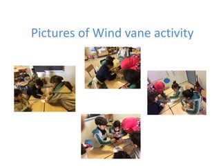 Pictures of Wind vane activity
 