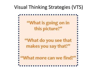 Visual Thinking Strategies (VTS)
 