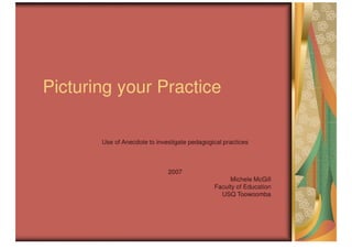 Picturing Your Practice