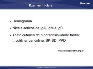 Exames iniciais




    Internal use statement goes here.
 
