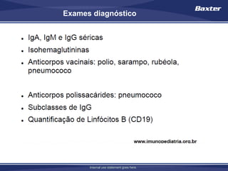 Exames diagnóstico




      Internal use statement goes here.
 
