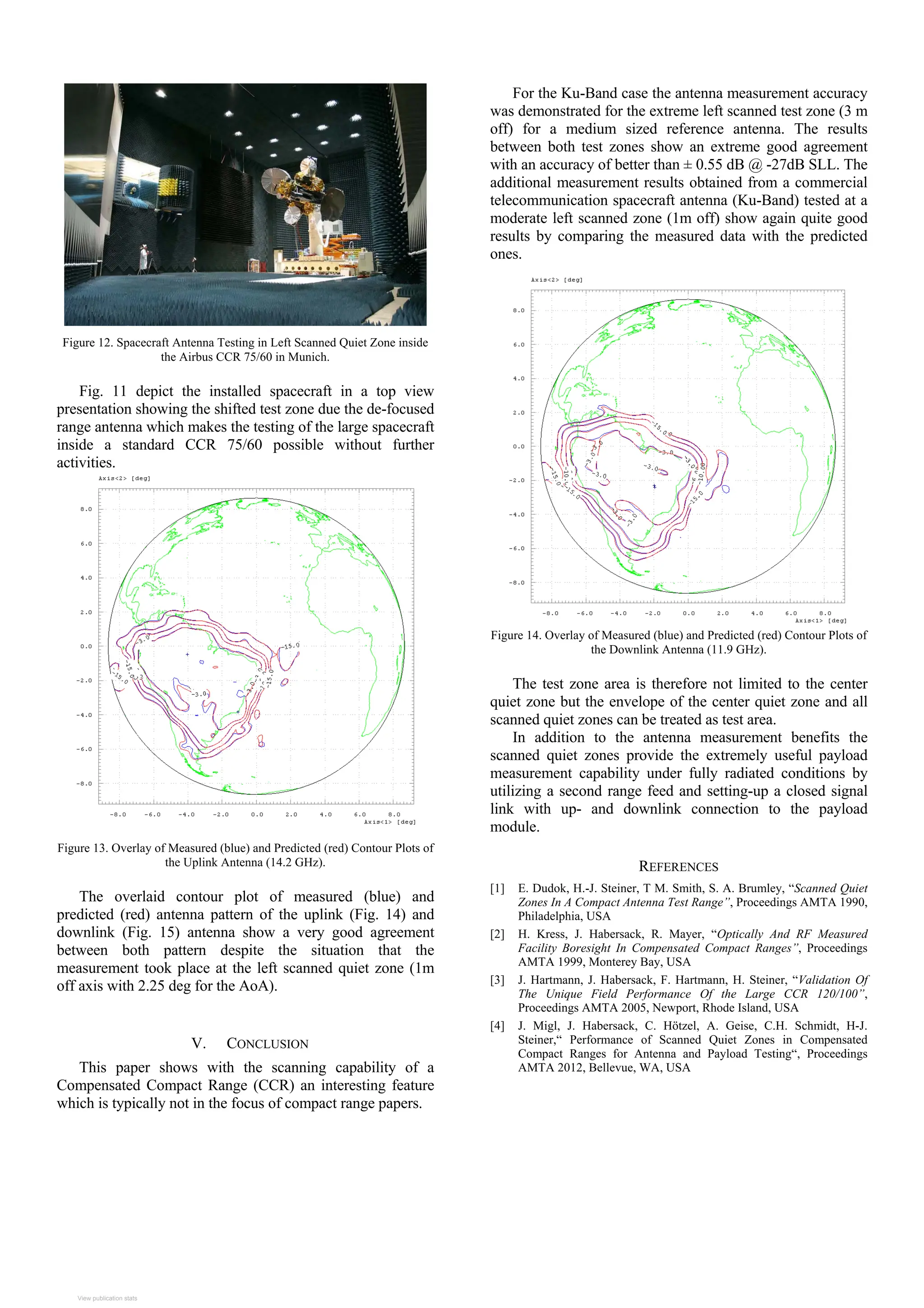 antenna / payload test strategy of large s/c in CCR antenna Range | PDF