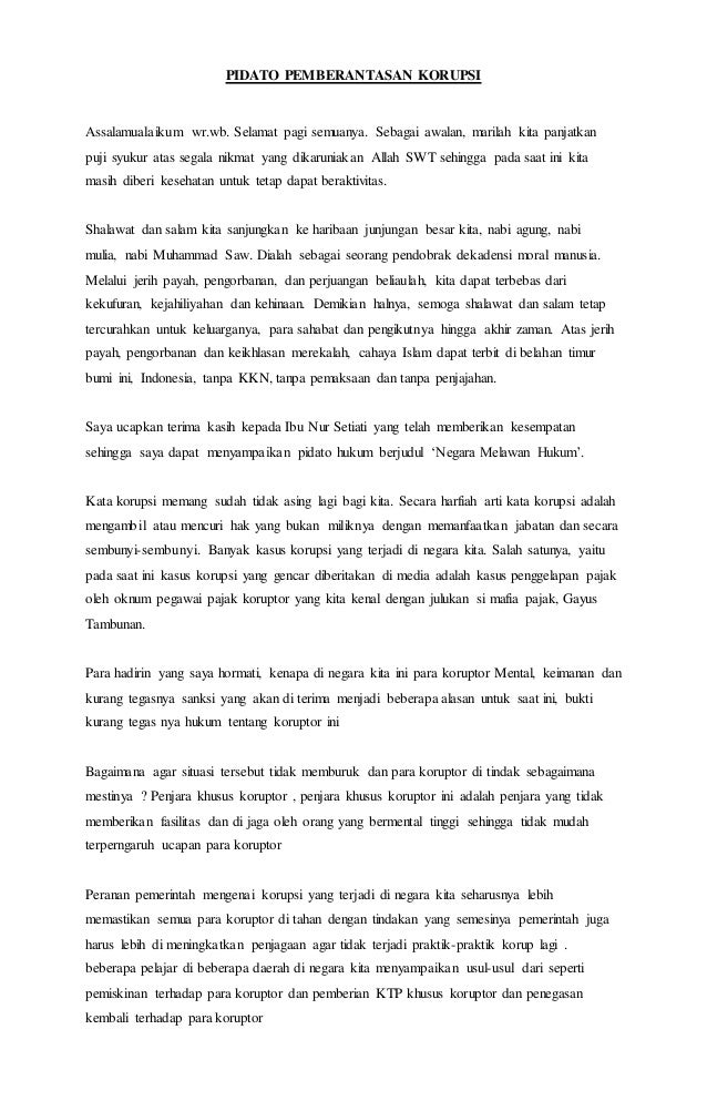 Pidato kenakalan remaja