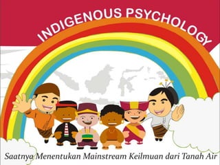 Pidato pengukuhan prof UGM: Indigenous Psychology