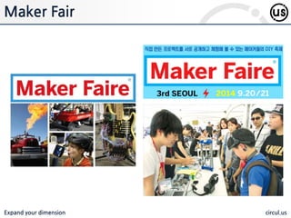 Expand your dimension circul.us
Maker Fair
 